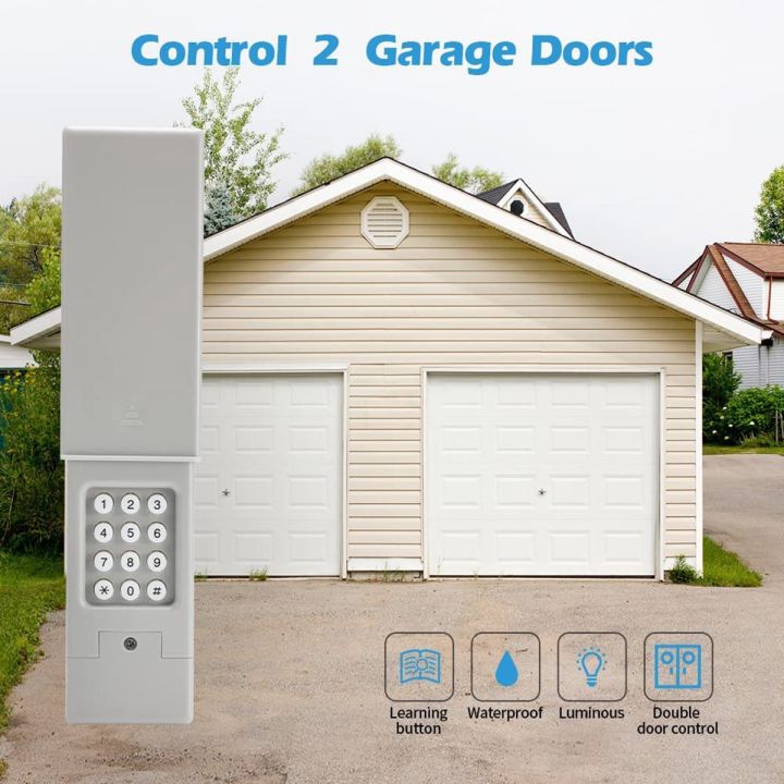 XHHDQES%20Universal%20Garage%20Door%20Opener%20Keypad%20Wireless%20Keyless%20Access%20Keyboard,%20Works%20with%20Chamberlain,%20LiftMaster,%20Craftsman%20-%20Image%205