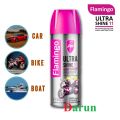 Flamingo Ultra Shine 11 Silicone Protector Car & Motorbike-450ml, Flamingo Ultra Shine  Spray Polish, Motorcycle silicon shine spray polish. 