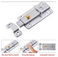 3 Inch Stainless Steel Buckle Bolt Automatic Spring Latch Bolt Surface Mounted. 