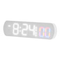 Digital Clock Electronic 12/24H LED Adjustable Brightness Alarm Clock With Temperature Display For Living Room Office Bedroom Decor.