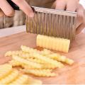 Potato Wavy Slicing Cutter French Fries Cutter Vegetable.