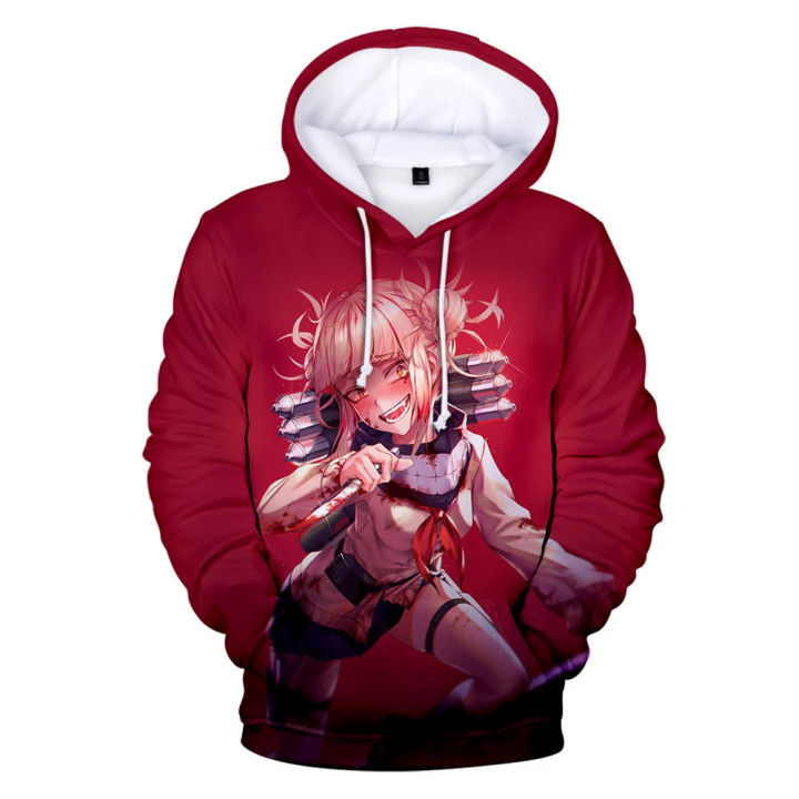 2023 Personality Himiko Toga Hoodies 3D Cartoon My Hero Academia