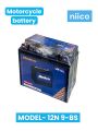 12 Volt Motorcycle  Battery Maintenance Free Model-12N 9 -BS (12Volt 9 Ah)-3 Month Warranty for=UPS/TVS/Old Pulsar Bike Battery. 