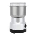 Electric Spice Nima Blender Grinder and Blender in Silver Effortlessly Grinds and Blends Ingredients for Flavorful Food Preparation.
