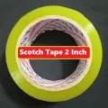 TRANSPARENT 2" INCH  Tape Width 2" Inch 50mm Length 100 Meter Tape Strong Adhesive Cello Packing Tape Cartoon Sealing Packaging Binding Tape. 