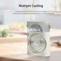 Hoco Mini Ac Fan (2 in 1) Multi-Function Humidifier Rechargeable Mini Ac Fan.