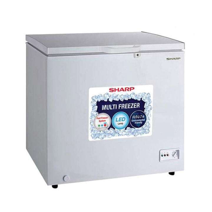 badgeSharp-Deep Freezer-SJC-218-220L-White