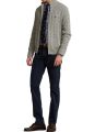 Ralph Lauren Cable-Knit Cotton Full Zipper Sweater – Grey. 