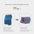 Ice Silk Man Sport Panties Men Mesh Short Underwear Mesh Sports Underpantes Anti-wear Leg Running Fitness Briefs 4XL 5XL 6XL.