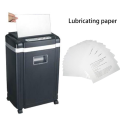 36PCS Paper Shredder Lubricant Sheets Shredder Lubricating Oil Portable Paper Type Lubricating Oil For.