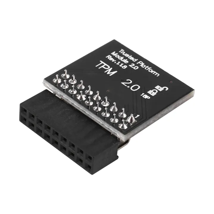 Tpm Module Pluggin Types TPM2.0 Security Module for As.Rock LPC 18 Pin Motherboards TPM Module ...