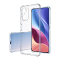 For Xiaomi Redmi Note 10 4G / Xiaomi Redmi Note 10S Mobile Cover Edge-Reinforced Shockproof Cushion Back Clear Hybrid Transparent Hard Cover Casing. 