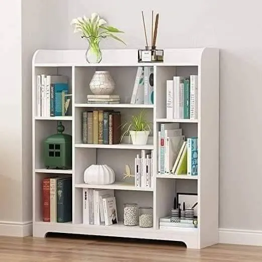 Bookshelf%20%7C%20Storage%20Flower%20Shelf%20Stand%20%7C%20Living%20Room%20Bedroom%20Corner%20Storage%20Rack%20%7C%20Melamine%20Laminated%20Board%20Book%20Shelf%20%7C%20Books%20Display%20Shelving%20%7C%20Multipurpose%20Rack%20Storage%20%7C%20Bookshelf%20creative%20storage%20shelf%20%7C%20Combination%20Shelf%20Floor%20Standing%20Bookcase%20-%20Image%202