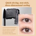 IMAGIC Giant Brush Mascara 4d Silk Fiber Lash Mascara Waterproof Smudge-proof Curling Lengthening Eyelash Extension Black Thick Mascara. 