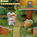 3D Stereo Puzzle Cartoon House Castle Building Model DIY Handmade Early Learning Educational Toys.