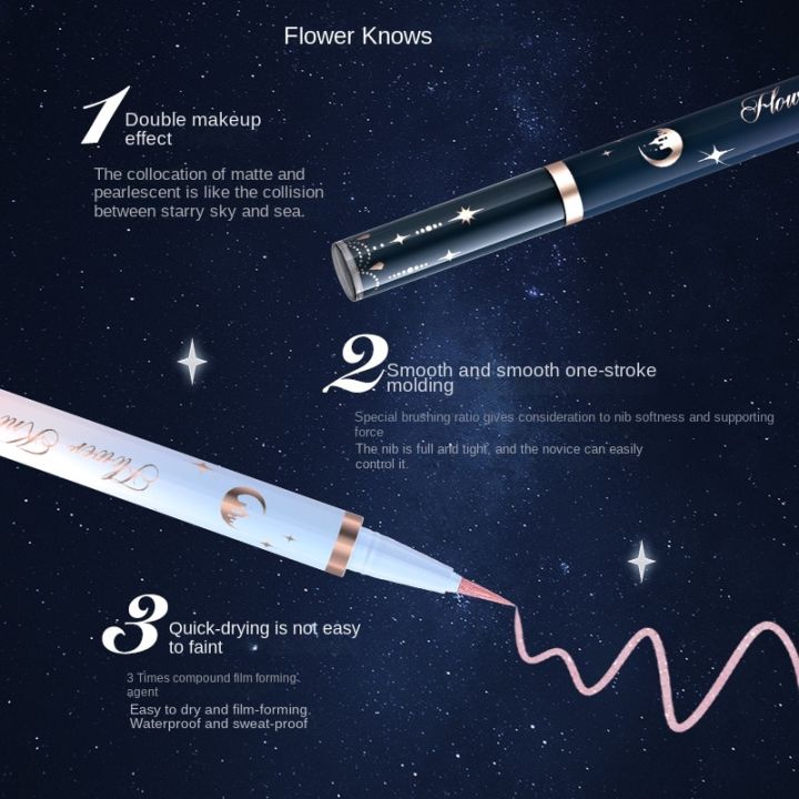 Flower%20Knows%20Moonlight%20Mermaid%20Waterproof%20Eyeliner%20Pen%20Super%20Slim%20Precise%20All%20Day%20Professional%20Liquid%20Eye%20Liner%20Pencil%20for%20Women%20Abandon%20Abandon%20-%20Image%204