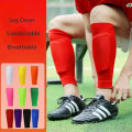 Soccer Shin Guards Football Calf Socks Leg Protector Socks Leg Warmers Footless Calf Cover Leg Brace Sleeves Elastic Sports Pads. 