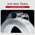 Nano Magic Double-Sided Anti-Slip Transparent Tape 2cm - Adhesive Strip for DIY Projects. 