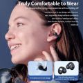 HLstar® New Original T75 Air buds Bone Conduction Wireless Bluetooth 5.3 Headphones Sports Earphones HiFi Sound Quality Waterproof Airpods TWS Headset With Microphone For Mobile.