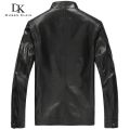 Luxury Man Genuine sheepskin leather jacket Brand Dusen Klein men slim Designer spring leather coats Black/Brown 14B0109. 