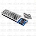 MAX7219 Microcontroller 4-in-1 Display Dot Matrix Module.