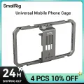SmallRig Universal Mobile Phone Cage Smartphone Video Rig Filmmaking Vlogging Case for iPhone15 Pro/15 Pro Max for Android phone. 
