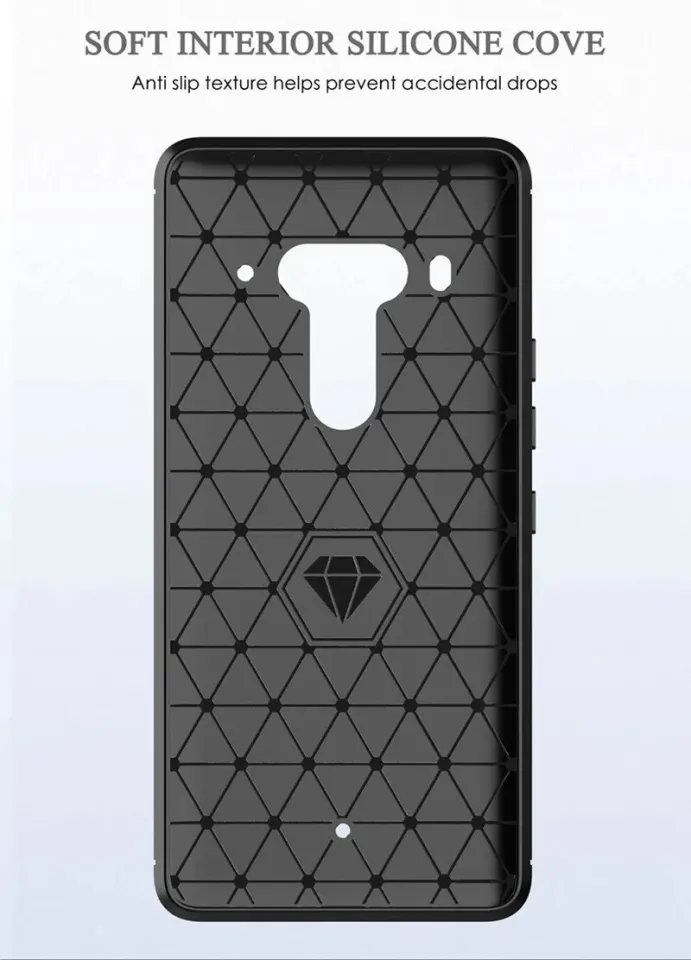 Coque De Protection Anti-choc Pour HTC U12 Plus - Modèle Rigide Transparent, Marque Mtb, Neuve