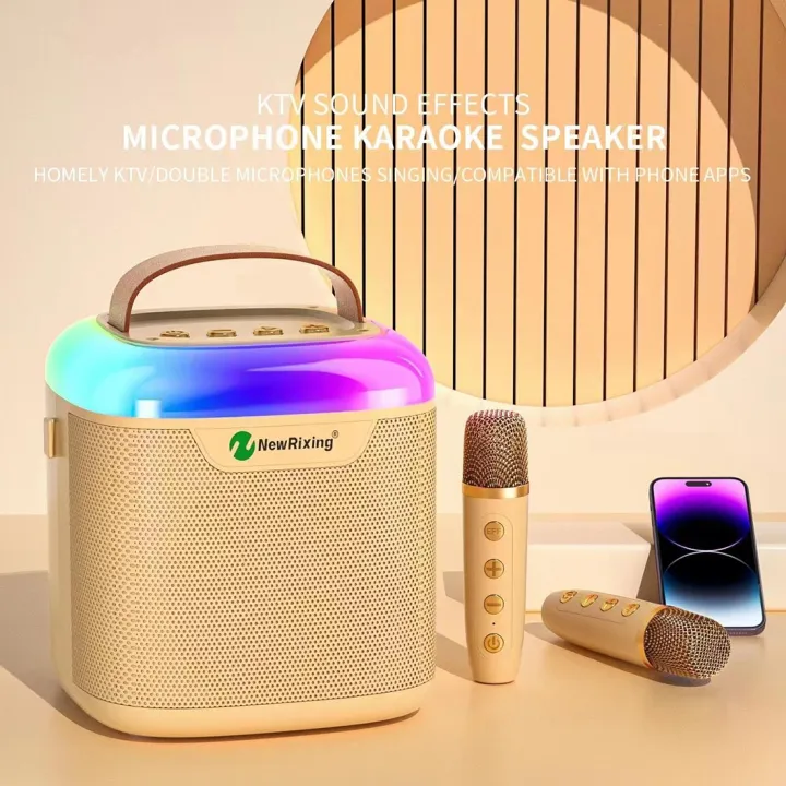 New%20RiXing%20NR8805%20TWS%20Portable%20Bluetooth%20Speaker%20with%20RGB%20Lighting%20-%20Image%204