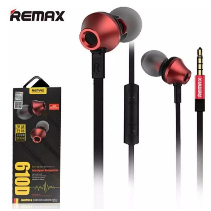 Remax RM 610D Super Bass Quality In-Ear Headphone ( Intelligent ...