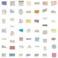 10/50/100Pcs Cartoon Motivational Phrases Stickers Cute Inspirational Life Quotes DIY Laptop Study Room Graffiti Decals Sticker. 
