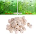 White Aquarium Ceramic Rings Biological Bacteria Media Canister Pond Fish Tank Filter - 250gm. 