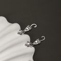 1Pair Fashion Retro Cute Cat Stud Earrings / Ladies Funny Animal Dangle Earrings / Wedding Party Minimalist Ear Jewelry Accessories.