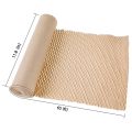 （New）Honeycomb Packag Paper Cuhioning Kraft Paper Wrap Roll 11.8 Inch x 65 feet Eco-Friendly Honeycomb Protective Wrap. 