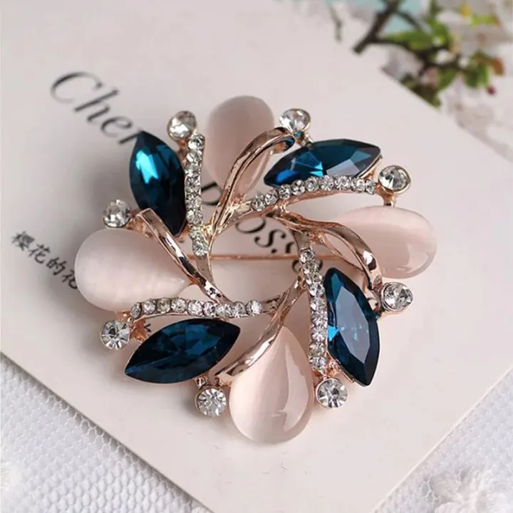 Women%20Fashion%20Jewelry%20Bauhinia%20Crystal%20Brooch%20Pin%20For%20Scarf%20Buckle%20Clothing%20Accessories%20Flowers%20Women%20Dress%20Brooches%20-%20Image%202
