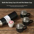500ML 304 Stainless Steel Vacuum Insulated Bottle Gift Set Office Business Style Coffee Mug Thermos Bottle Portable Flask Carafe. 
