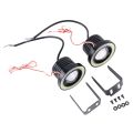 (New)3.0 inch DC 12V 10W 900LM 6500K Car Angel Eyes Fog Lamp Foglight. 