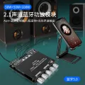 ZK-TB21 Amplifier Bluetooth 5.0 Subwoofer Amplifier Board 50W*2+100W 2.1 Channel Power Audio Stereo Bass AMP TPA3116D2. 