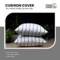 Cushion Cover, Black & White (18"x18") Only Cover. 