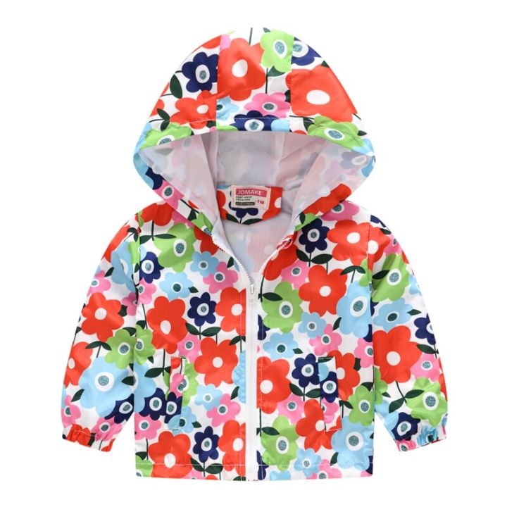 windbreaker%20for%20girls%20Children's%20jacket%20Child%20coat%20unicorn%20rainbow%20spring%20summer%20jacket%20girl%20baby%20clothes%20thin%20waterproof%202-7T%20-%20Image%202