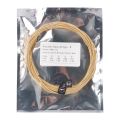 4Pcs Acoustic Bass String Brass Carbon Steel Core Strings for Bass.