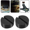 【Xiaofeng】New Rubber Dic Pad Car Vehicle Jack Jack Frame Rail Floor Jack Guard Adapter Tool Jacking Lifting Dik. 