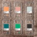 Pantone Colorful Card Solid Color Phone Case For iPhone 11 12 Mini 13 14 Pro XS Max X 8 7 6s Plus 5 SE XR Transparent Shell. 