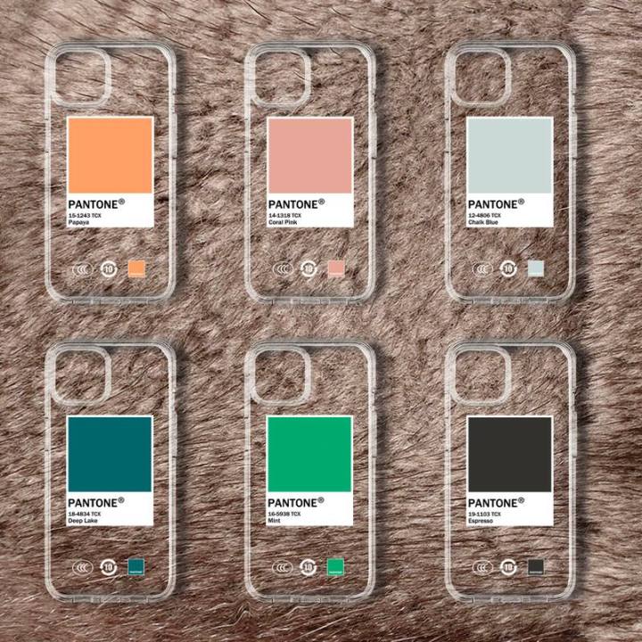 Pantone Colorful Card Solid Color Phone Case For iPhone 11 12 Mini 13 14 Pro XS Max X 8 7 6s Plus 5 SE XR Transparent Shell