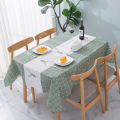 Home dining room Nordic table cloth waterproof and oilproof non-wash, pvc tablecloth, desk ins student coffee table, table mat cloth. 