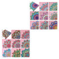 Diamond Painting Corner Bookmark 5D DIY Page Book Marks Triangle Book Lovers Gifts For Craft Women Girls.