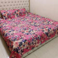 AC HOME TEX King Size7/8 feet Bed Sheet With Two Pillow Covers,বিছানার চাদর bed sheet,bed sheets,bichanar chador,bedding sets,chador,বিচানার চাদর,bedding sets by Ambiya Store.