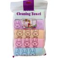 Baby Soft Face Towel CN-1pcs 11*11 Inch -5pcs 1pac - Multicolor. 