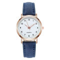 Luminous Watch For Women Simple Digital Retro Frosted Leather Fresh Casual Quartz Watches.