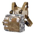 Tactics Vest Bag Streetwear Punck Chest Bag Fashion Portable Oxford Multifunctional Multi-pockets Waterproof for Running Travel.