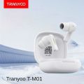 TRANYOO T-M01 Bluetooth 6.0 TWS Earbuds.